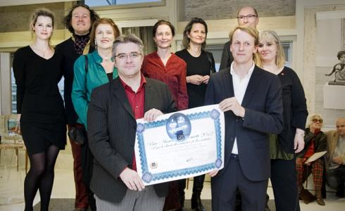 Stefan Koldehoff and Tobias Timm awarded the Annette Giacometti Prize 2012