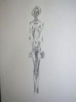 Femme nue debout [Affiche Maeght 1961]